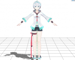 REM式言和ver1.0  MMD模型下载