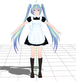 [MMD] TDA Maid Hatsune Miku初音女仆