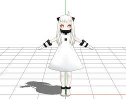 碧彩式_北方棲姫  MMD模型下载